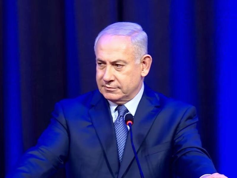 Netanyahu at the special economic event in Buenos Aires